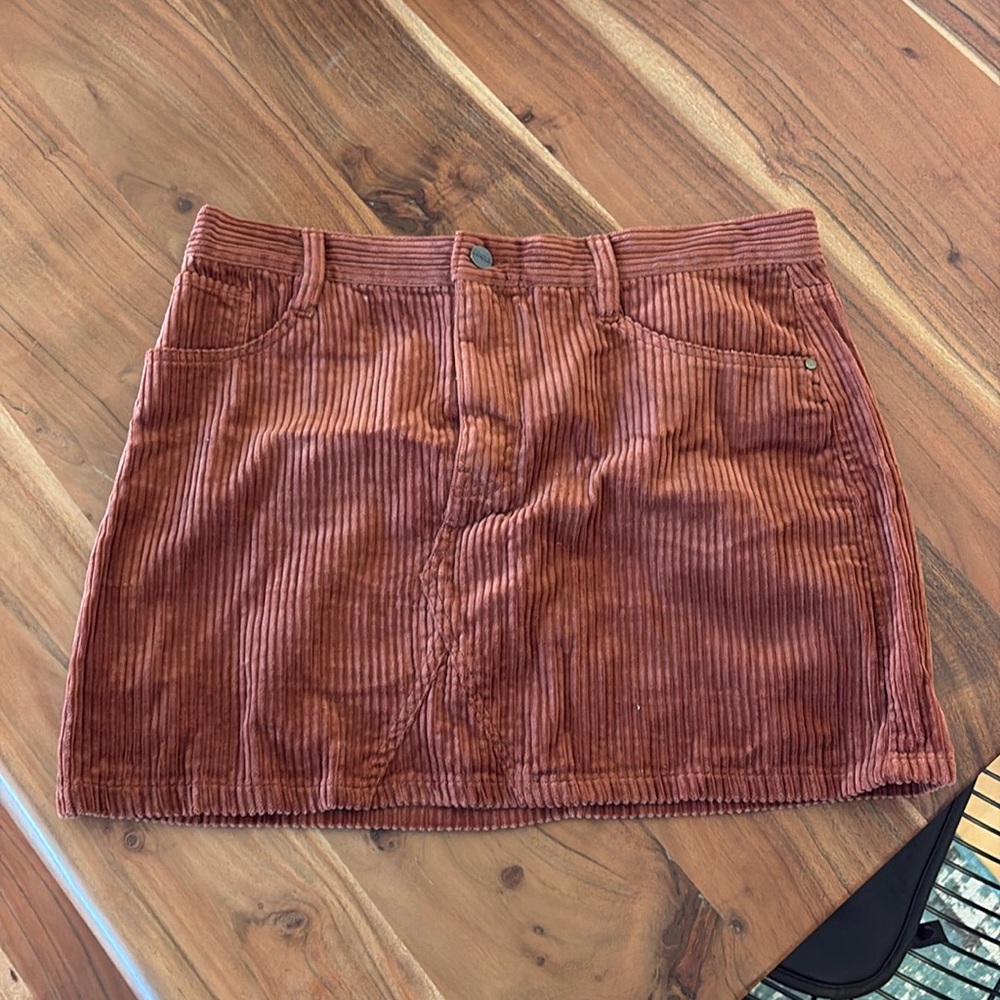Sanctuary Corduroy Mini Skirt Brown